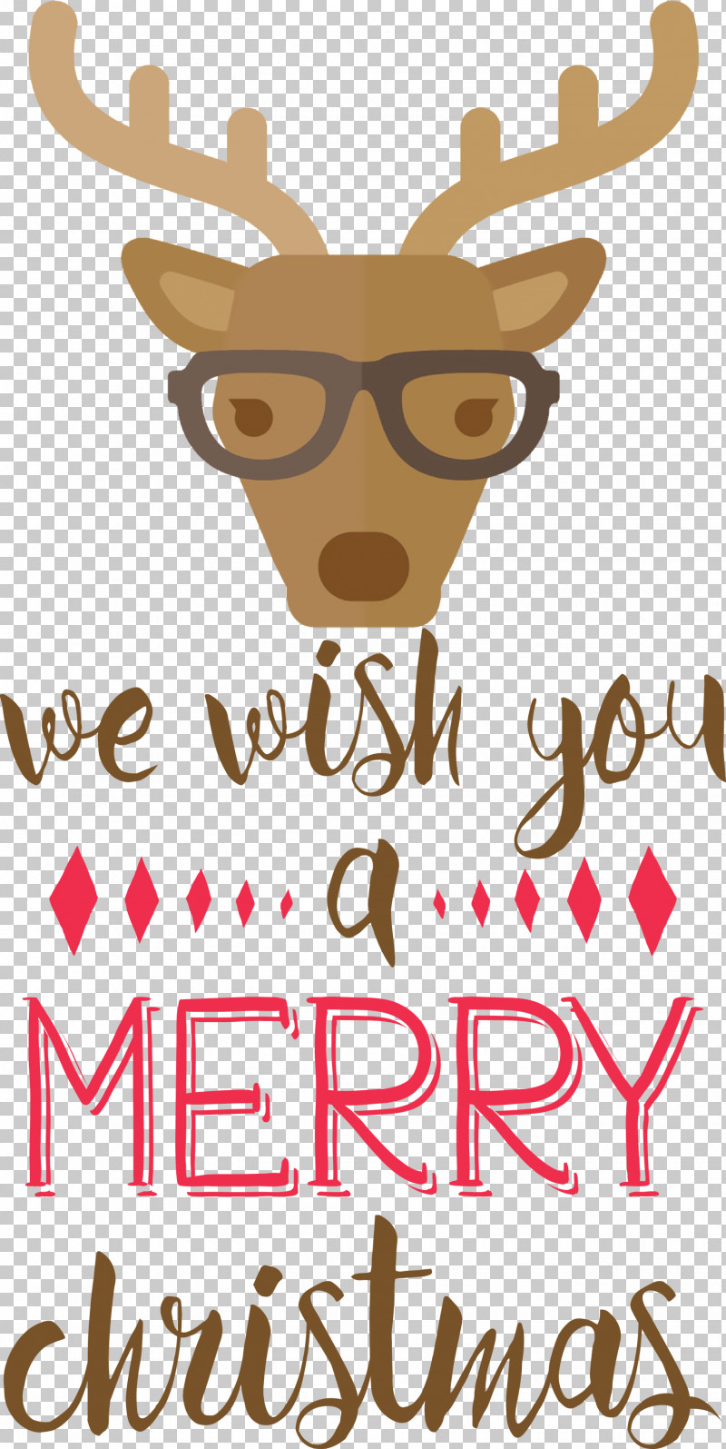 Merry Christmas Wish PNG, Clipart, Antler, Biology, Cartoon, Deer, Merry Christmas Free PNG Download