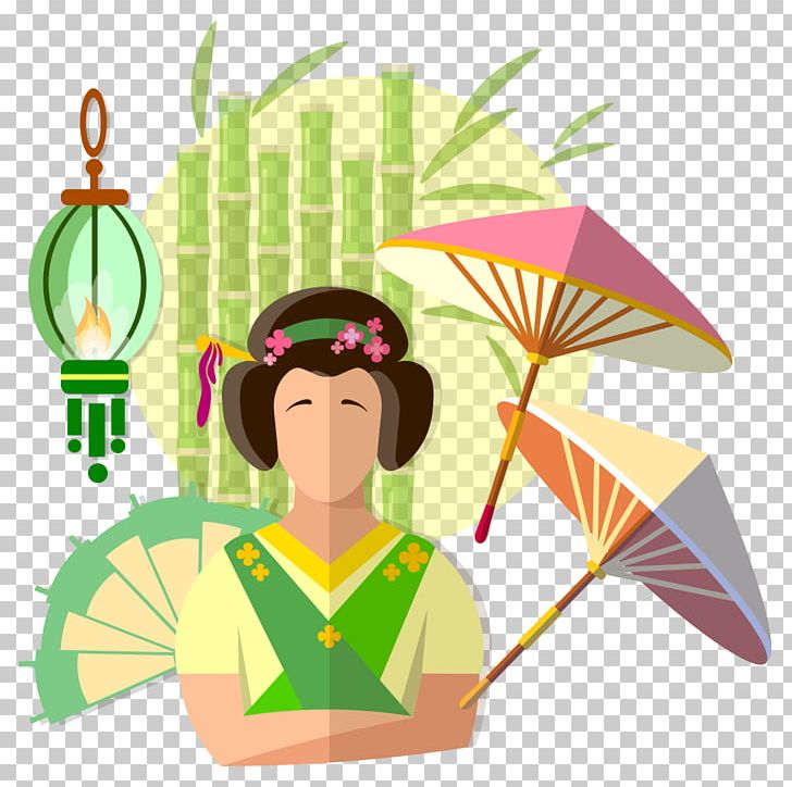 Culture Of Japan Illustration PNG, Clipart, Art, Bamboo, Cartoon, Cherry Blossom, Cultural Free PNG Download