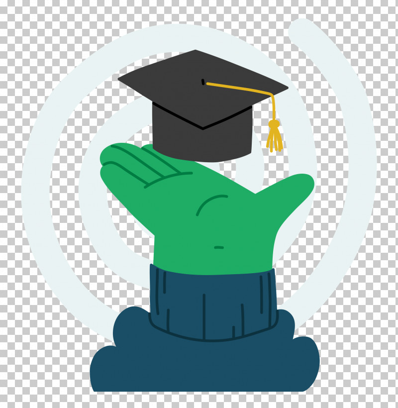 Graduation PNG, Clipart, Capital Asset Pricing Model, Cartoon, Graduation, Green, Hat Free PNG Download