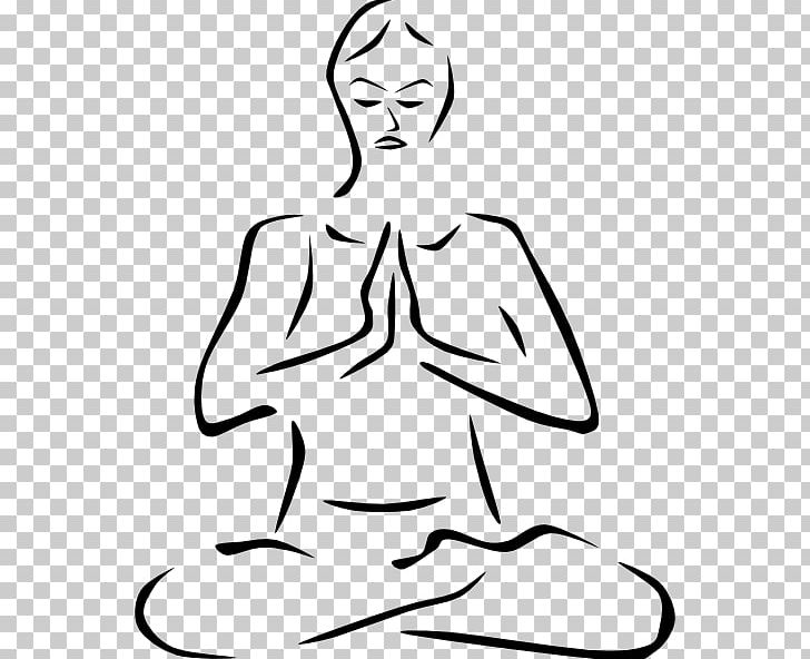 Yoga Lotus Position PNG, Clipart, Arm, Art, Artwork, Black, Black And White Free PNG Download