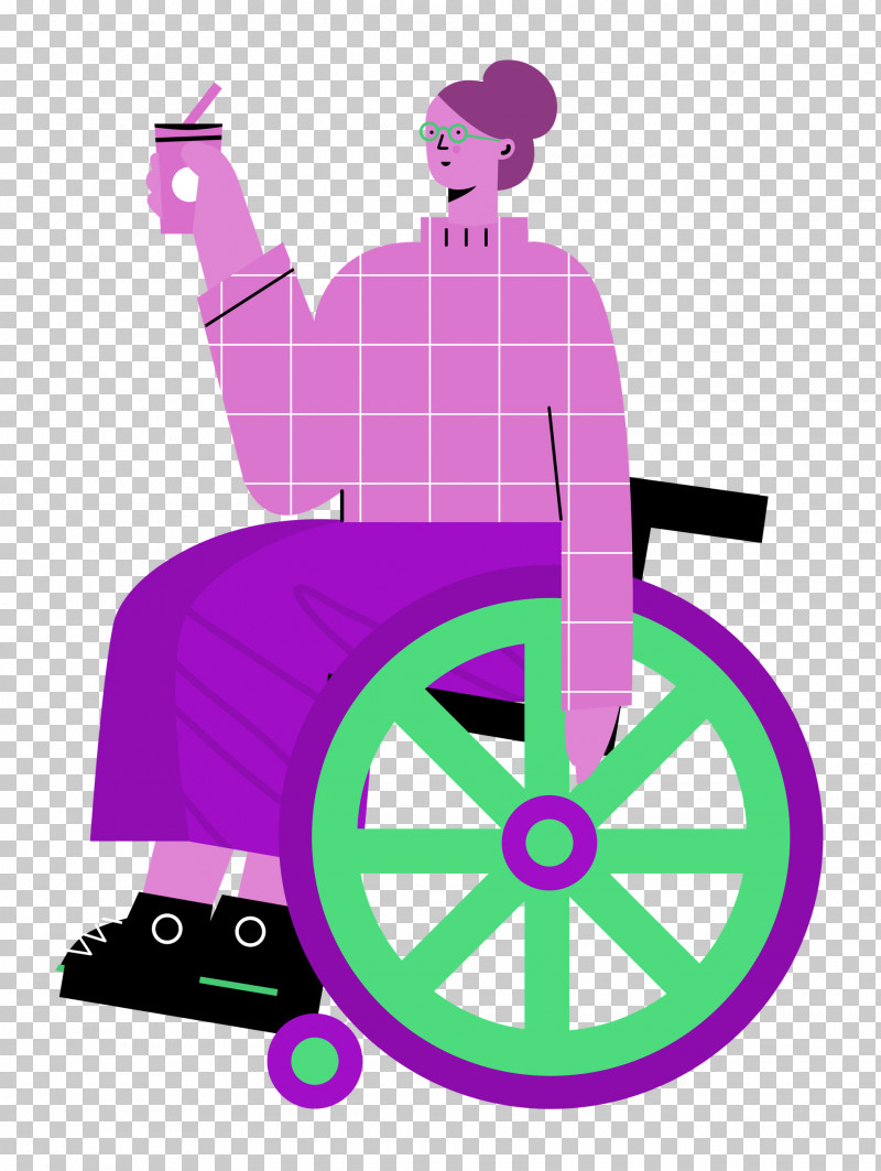 Sitting On Wheelchair Woman Lady PNG, Clipart, Behavior, Human, Lady, Meter, Woman Free PNG Download