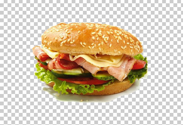 Hamburger Chicken Sandwich Bacon Caesar Salad Guacamole PNG, Clipart ...