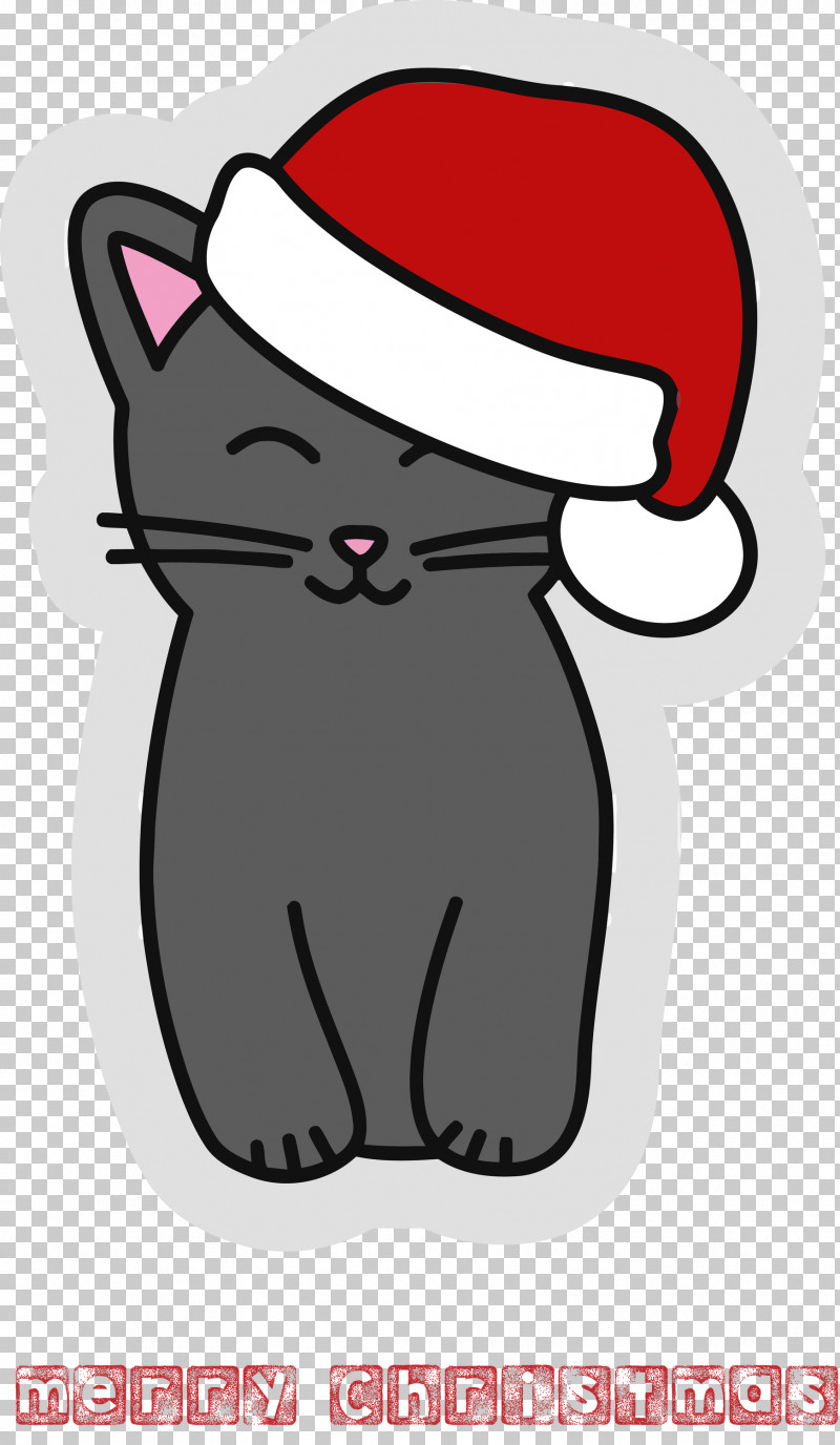 Christmas Ornament Merry Christmas Christmas Decoration PNG, Clipart, Black Cat, Cartoon, Cat, Christmas Decoration, Christmas Ornament Free PNG Download