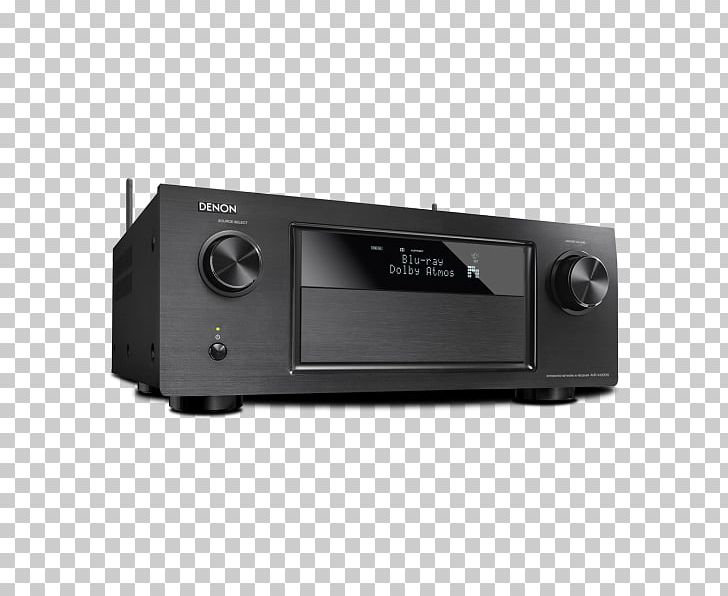 AV Receiver Denon AVR-X4200W Home Theater Systems Radio Receiver PNG, Clipart, 4k Resolution, Amplifier, Audio, Audio Equipment, Audio Power Amplifier Free PNG Download