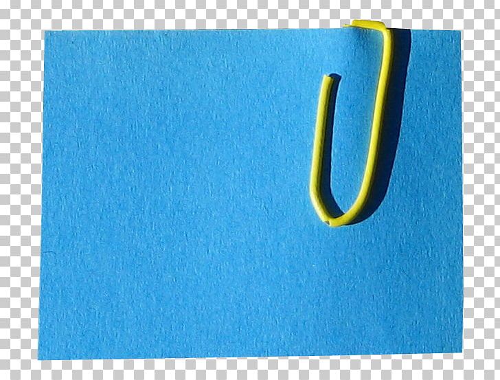 Post-it Note Paper Clip Letter Blue PNG, Clipart, Angle, Azure, Blue, Brand, Cobalt Blue Free PNG Download