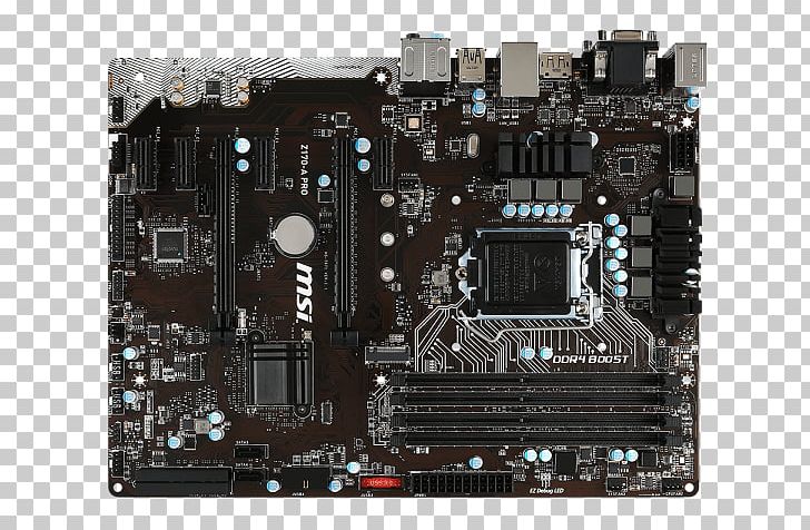 Intel LGA 1151 Motherboard MSI Z170-A Pro ATX PNG, Clipart, Atx, Chipset, Computer Component, Computer Hardware, Cpu Free PNG Download