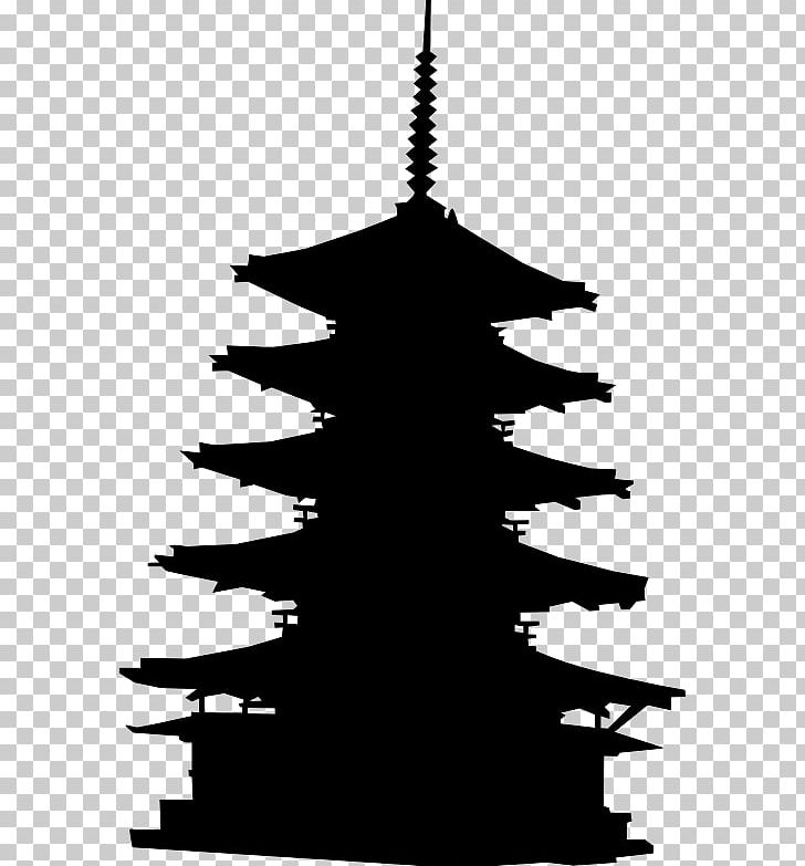 Japan Pagoda PNG, Clipart, Black And White, Christmas Tree, Clip Art, Conifer, Download Free PNG Download
