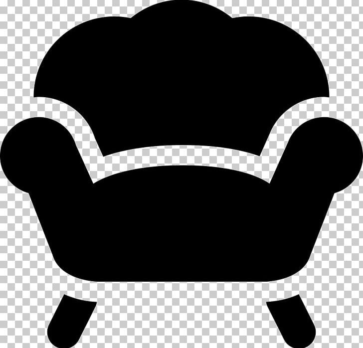 Couch Furniture Chair Computer Icons PNG, Clipart, Armchair, Black, Black And White, Chair, Clean Free PNG Download