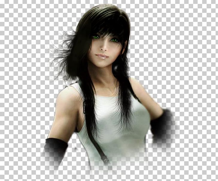 Dissidia Final Fantasy NT Tifa Lockhart Black Hair PNG, Clipart, Art, Bangs, Black Hair, Brown Hair, Dissidia Final Fantasy Free PNG Download