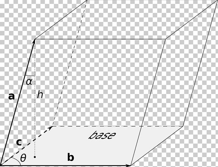 Angle Parallelepiped Parallelogram Base PNG, Clipart, Angle, Area, Base, Black And White, Circle Free PNG Download