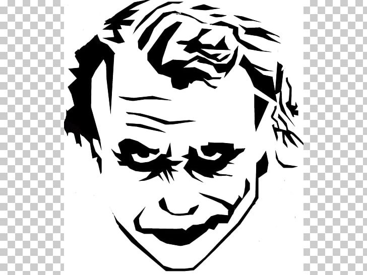 Joker Batman Harley Quinn Stencil Art PNG, Clipart, Artwork, Batman Stencils, Black, Black And White, Dark Knight Free PNG Download