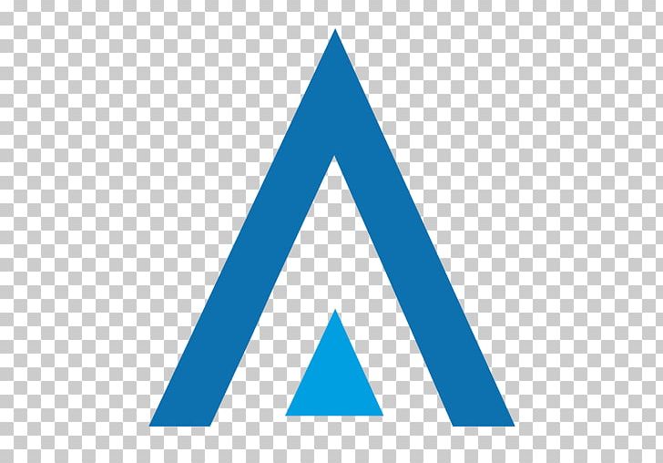 Triangle Logo Blue PNG, Clipart, Angle, Area, Art, Azure, Blue Free PNG Download