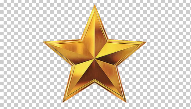 Yellow Star Metal PNG, Clipart, Metal, Star, Yellow Free PNG Download