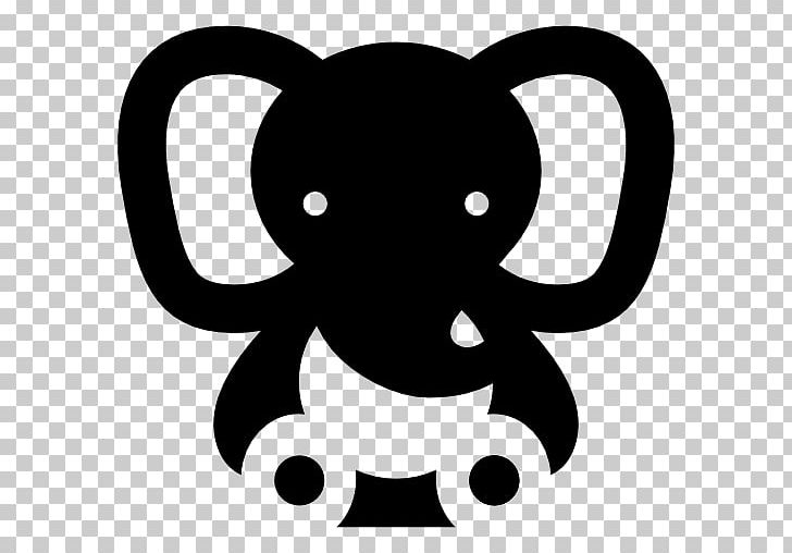 Computer Icons Elephant PNG, Clipart, Animals, Artwork, Black, Black And White, Carnivoran Free PNG Download