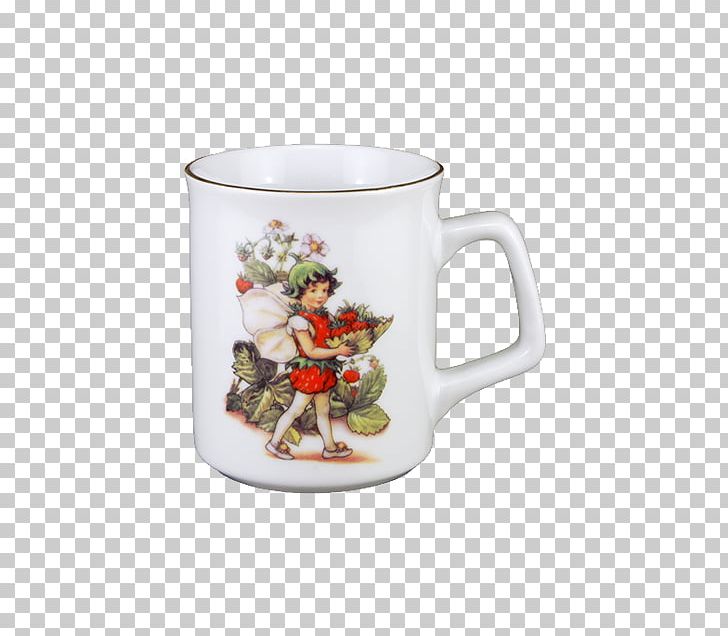 Mug Flower Fairies フラワーフェアリーズ: 花の妖精たち愛蔵版 Fairy Tea PNG, Clipart, Brand, Child, Christmas Ornament, Cicely Mary Barker, Coffee Free PNG Download