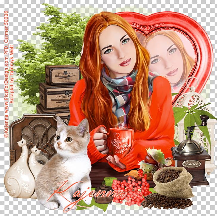 Cat Photomontage Red Hair Play Hide-and-seek PNG, Clipart, Animals, Ball, Boredom, Cat, Flower Free PNG Download