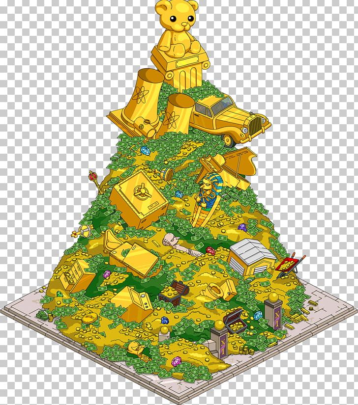 The Simpsons: Tapped Out Mr. Burns Lunchlady Doris Money Mountain PNG, Clipart, Accounting, Christmas Decoration, Christmas Ornament, Christmas Tree, Cost Free PNG Download