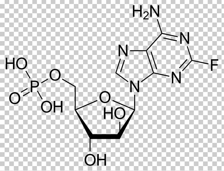 Fludarabine Leukemia Chemotherapy Pharmaceutical Drug PNG, Clipart, Acute Myeloid Leukemia, Angle, Area, Bcell Chronic Lymphocytic Leukemia, Black And White Free PNG Download