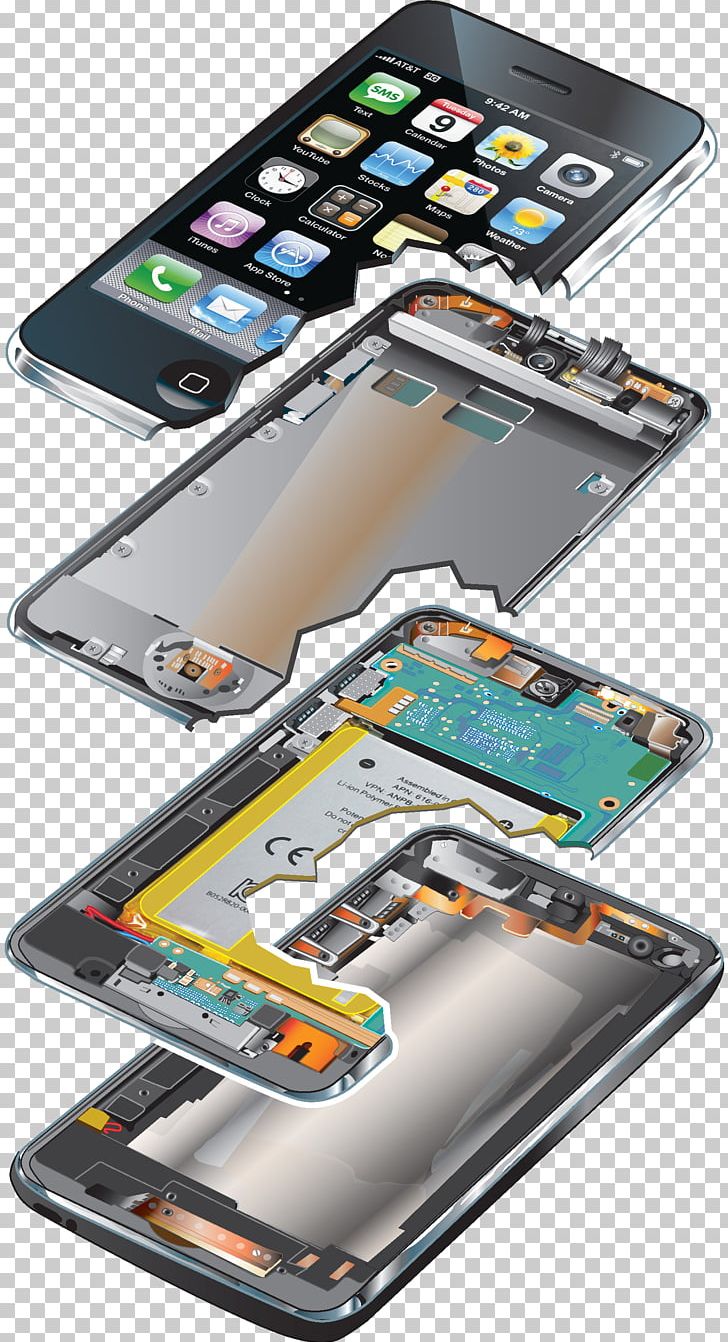 Smartphone Mobile Phones Exploded-view Drawing Technical Illustration PNG, Clipart, Cellular Network, Comm, Cutaway Drawing, Drawing, Electronic Device Free PNG Download