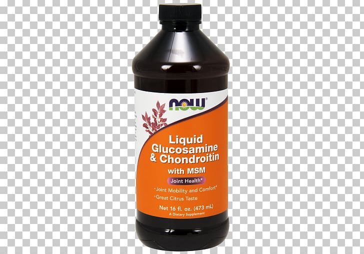 Dietary Supplement Now Foods Liquid Glucosamine & Chondroitin With Msm Clinical Trials On Glucosamine And Chondroitin Chondroitin Sulfate PNG, Clipart, Bone, Chondroitin Sulfate, Dietary Supplement, Glucosamine, Health Free PNG Download
