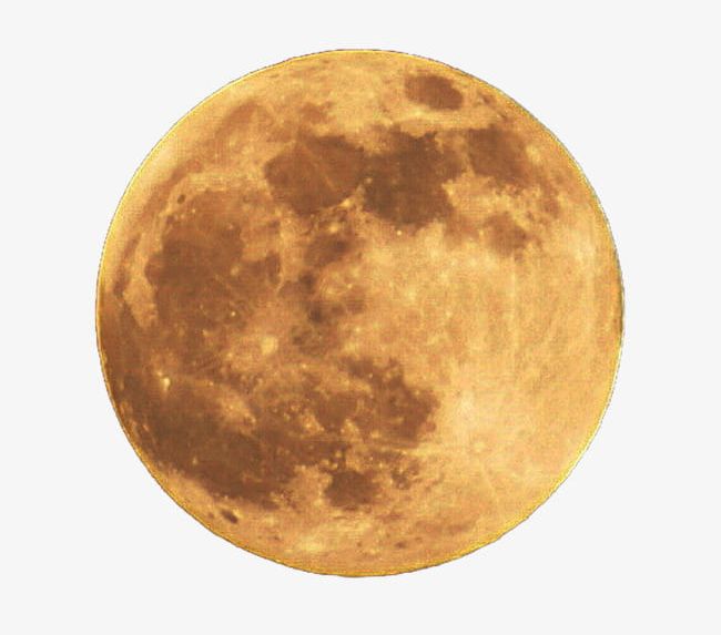 Realistic Golden Moon Poster Decoration PNG, Clipart, Art, Decoration, Decoration Clipart, Dream, Festival Free PNG Download