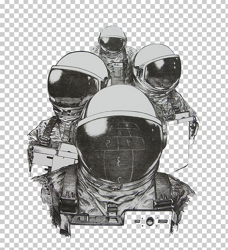 Astronaut Outer Space Drawing Space Suit Sketch PNG, Clipart, Akihiko Hoshide, Art, Black And White, Cosmos, Dark Free PNG Download