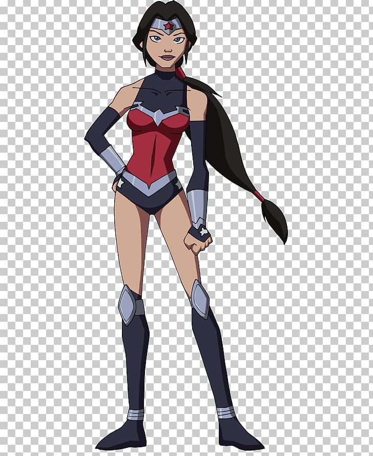 Justice League: War Wonder Woman Cyborg The New 52 Drawing PNG, Clipart, Anime, Art, Black Hair, Brown Hair, Cartoon Free PNG Download