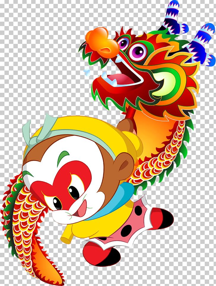 Chinese New Year Dragon Dance Chinese Dragon Lantern Festival PNG, Clipart, Animals, Art, Child, Dragon Dance, Encapsulated Postscript Free PNG Download
