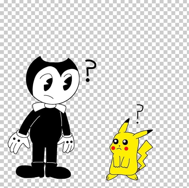 Bendy And The Ink Machine Pikachu Pokémon GO Pokémon Trading Card Game PNG, Clipart, Area, Art, Artwork, Bendy And The Ink Machine, Bird Free PNG Download