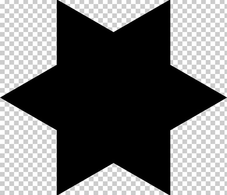 Hexagram Five Pointed Star Png Clipart Angle Black Black