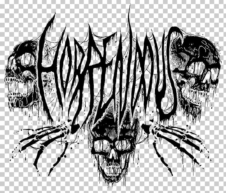 Horrendous Death Metal Season Of Mist Ecdysis Black Metal PNG, Clipart, Art, Black And White, Black Metal, Bone, Cover Art Free PNG Download