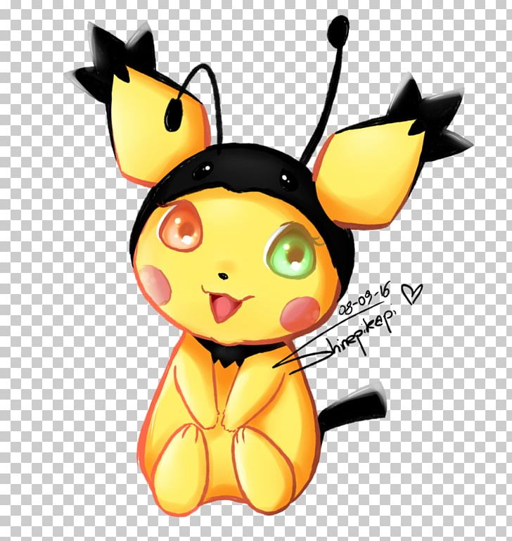 Pichu Pikachu Pokémon Trading Card Game PNG, Clipart, Bee, Butterfly, Cartoon, Character, Cintiq Free PNG Download