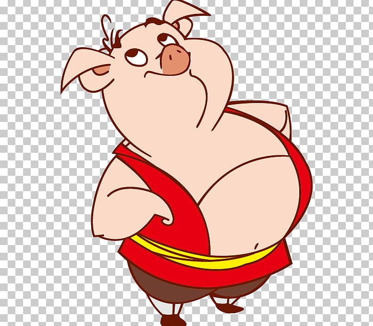 Pigsy Domestic Pig PNG, Clipart, Android, Animals, Art, Cartoon, Cartoon Character Free PNG Download