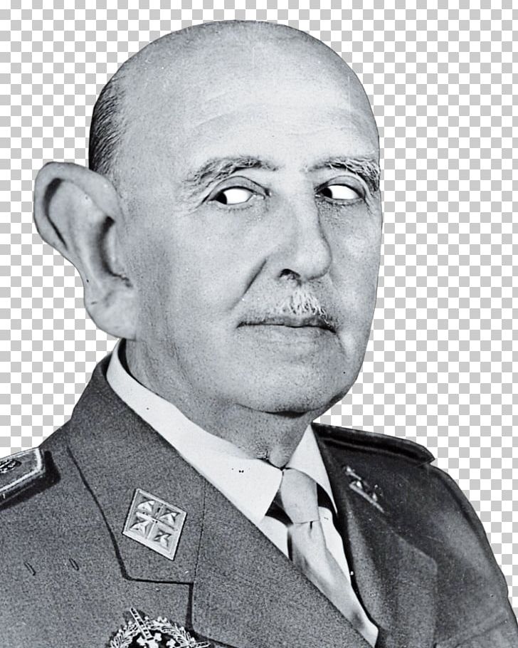Francisco Franco Army Officer Spanish Civil War Generalissimo Kloktime PNG, Clipart, Admiral, Army Officer, Black And White, Military Person, Military Rank Free PNG Download