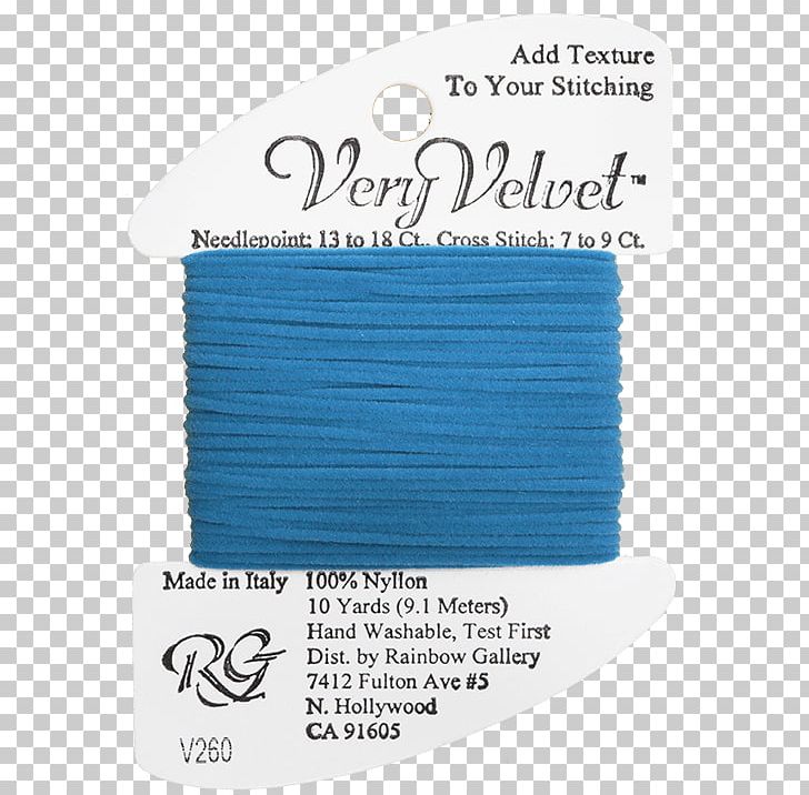 Textile Needlepoint Yarn Velvet Product PNG, Clipart, Blue, Brand, Material, Needlepoint, Textile Free PNG Download