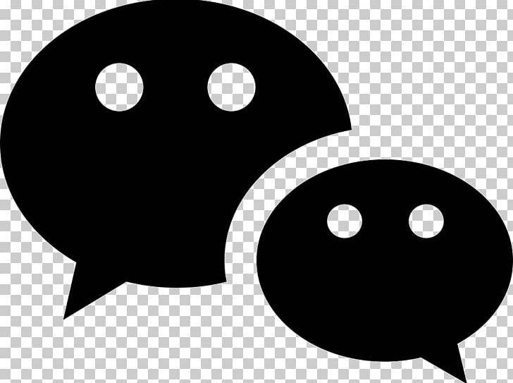 WeChat Computer Icons Smiley PNG, Clipart, Black, Black And White, Black M, Channel, Circle Free PNG Download