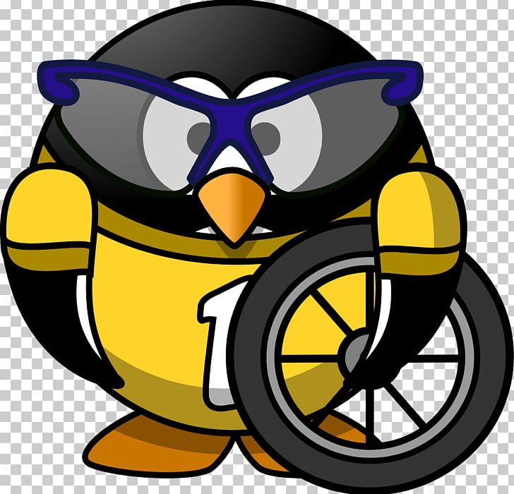 Bicycle Wheels Cycling Penguin PNG, Clipart, Artwork, Beak, Bicycle, Bicycle Wheels, Bird Free PNG Download
