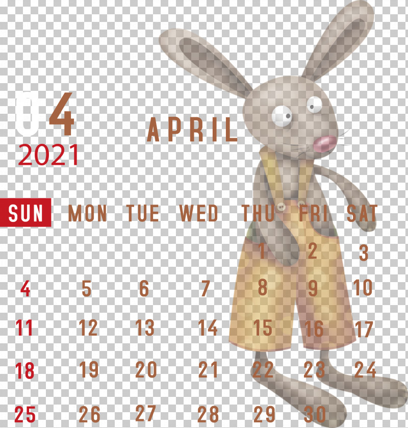 April 2021 Printable Calendar April 2021 Calendar 2021 Calendar PNG, Clipart, 2021 Calendar, April 2021 Printable Calendar, Calendar System, Cartoon, Easter Bunny Free PNG Download