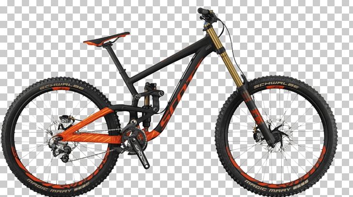 Scott Sports Bicycle Mountain Bike Downhill Mountain Biking Downhill Bike PNG, Clipart, 275 Mountain Bike, 2017, Automotive Exterior, Bicycle Accessory, Bicycle Forks Free PNG Download