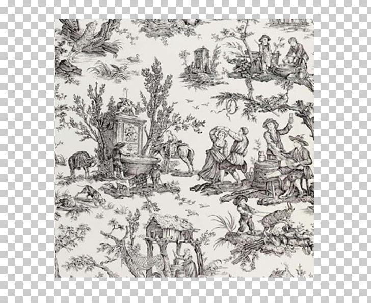 Paper Toile Textile Plain Weave Pierre Frey PNG, Clipart, Artwork, Black And White, Branch, Cotton, Drawing Free PNG Download