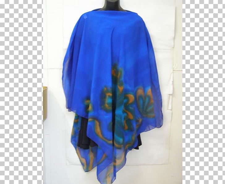 Silk Floral Design Poncho Outerwear PNG, Clipart, Art, Blue, Burgundy, Clothing Accessories, Cobalt Blue Free PNG Download