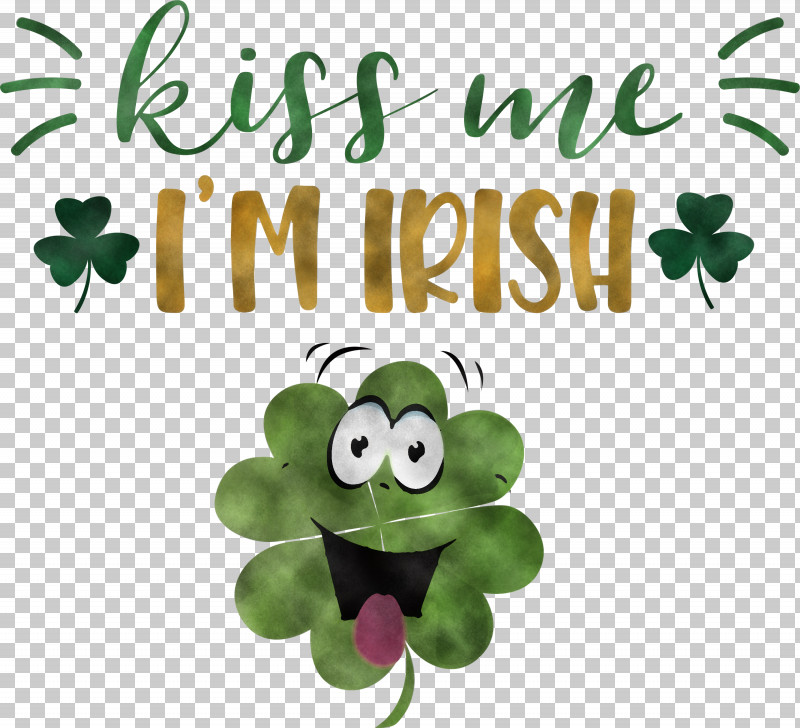 Kiss Me Irish Patricks Day PNG, Clipart, Biology, Fruit, Green, Irish, Kiss Me Free PNG Download