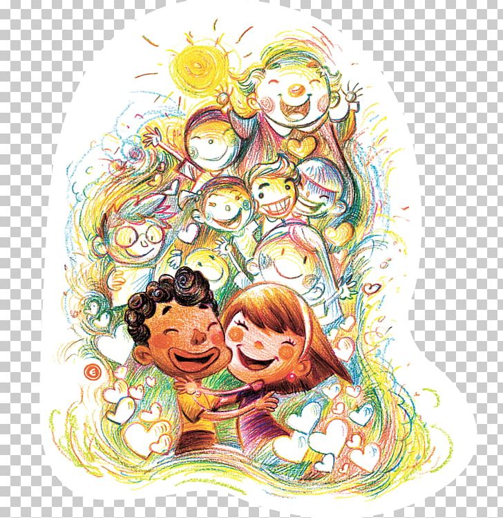 Illustration Animated Cartoon Happiness Legendary Creature PNG, Clipart, Animated Cartoon, Art, Cartoon, Dia Das Criancas, Fictional Character Free PNG Download