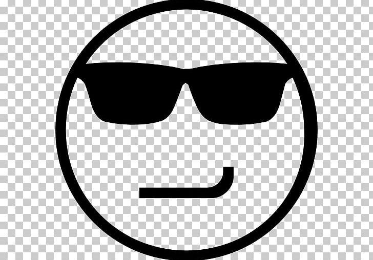 Smiley Sunglasses Emoticon Computer Icons Emoji PNG, Clipart, Area, Black And White, Computer Icons, Emoji, Emoticon Free PNG Download