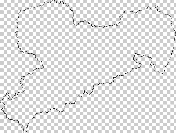 Blank Map Border Nordsachsen PNG, Clipart, Angle, Area, Black And White, Blank Map, Border Free PNG Download