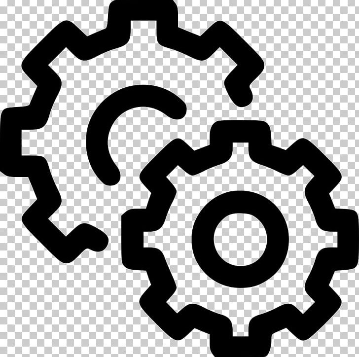 Computer Icons Gear Encapsulated PostScript PNG, Clipart, Area, B 2 C, Black And White, Circle, Computer Icons Free PNG Download