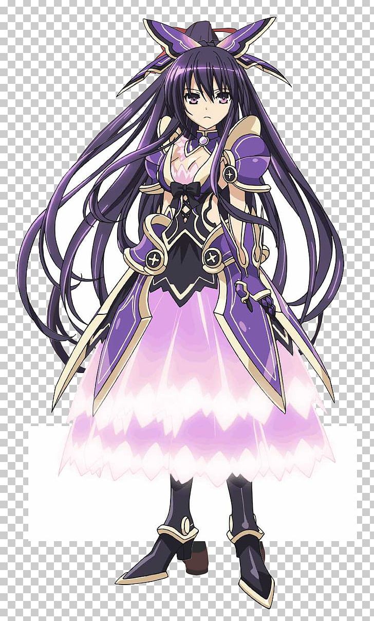 Cosplay Date A Live: Tohka Dead End Costume Wig PNG, Clipart, Action Figure, Anime, Art, Black Hair, Cg Artwork Free PNG Download