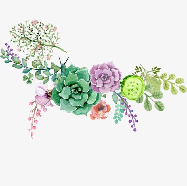 Hand Painted Watercolor Flower Decoration Pattern PNG, Clipart, Decoration Clipart, Decorative, Decorative Pattern, Flower Clipart, Flowers Free PNG Download