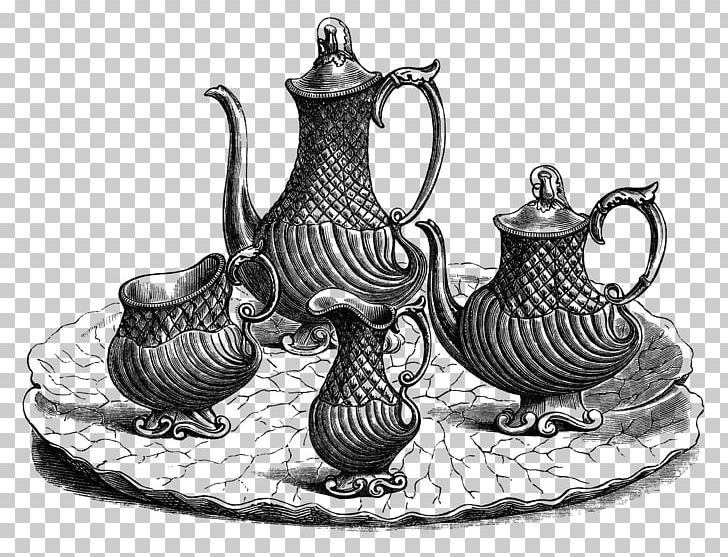 Tea Set Coffee Teapot PNG, Clipart, Black And White, Blog, Ceramic, Clip, Coffee Free PNG Download