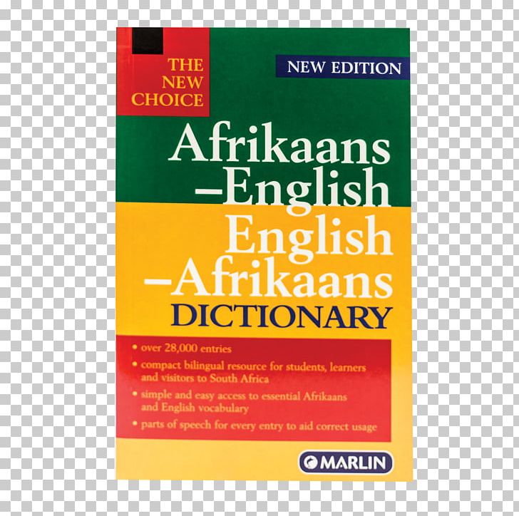 Oxford English Dictionary Afrikaans-English PNG, Clipart, Afrikaans, Book, Brand, Definition, Dictionary Free PNG Download